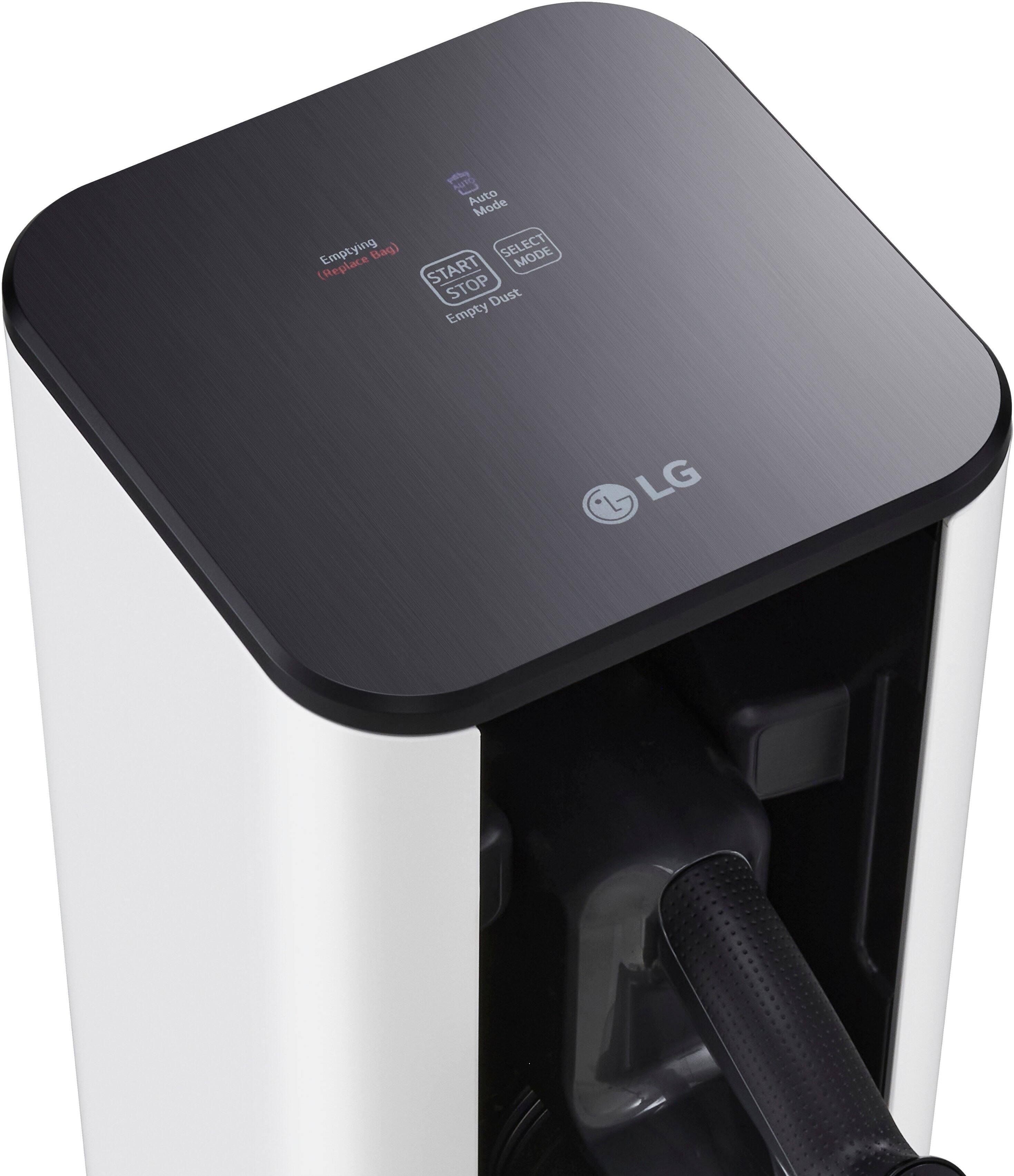 Alt View 26. LG - CordZero All-in-One Cordless Stick Vacuum with Dual Floor Max Nozzle - Essence White.