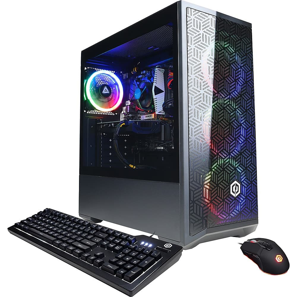 Angle. CyberPowerPC - Gamer Xtreme Gaming Desktop - Intel Core i5-13400F - 16GB Memory - NVIDIA GeForce RTX 4060 - 2TB SSD - Black.