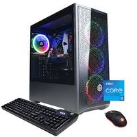 CyberPowerPC - Gamer Xtreme Gaming Desktop - Intel Core i5-13400F - 16GB Memory - NVIDIA GeForce RTX 4060 - 2TB SSD - Black - Angle_Zoom