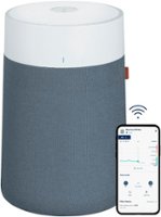 Blueair - Blue Pure 311i Max 387 Sq. Ft Smart HEPASilent Air Purifier - White/Seabed - Front_Zoom