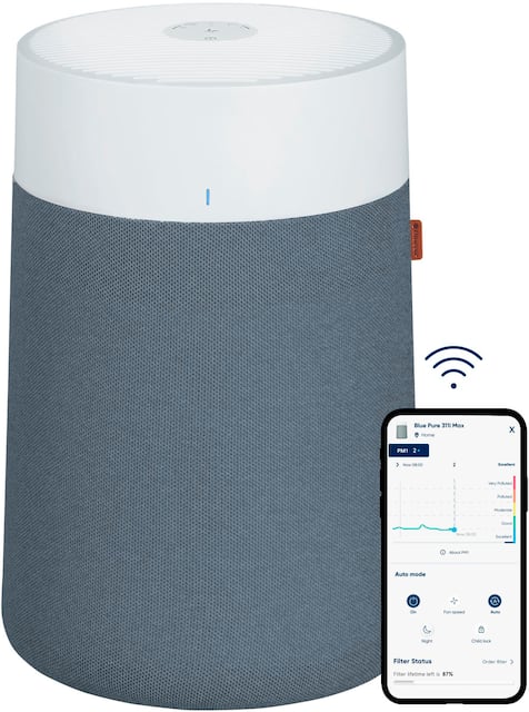 Blueair Blue Pure 311i Max 387 Sq. Ft Smart HEPASilent Air