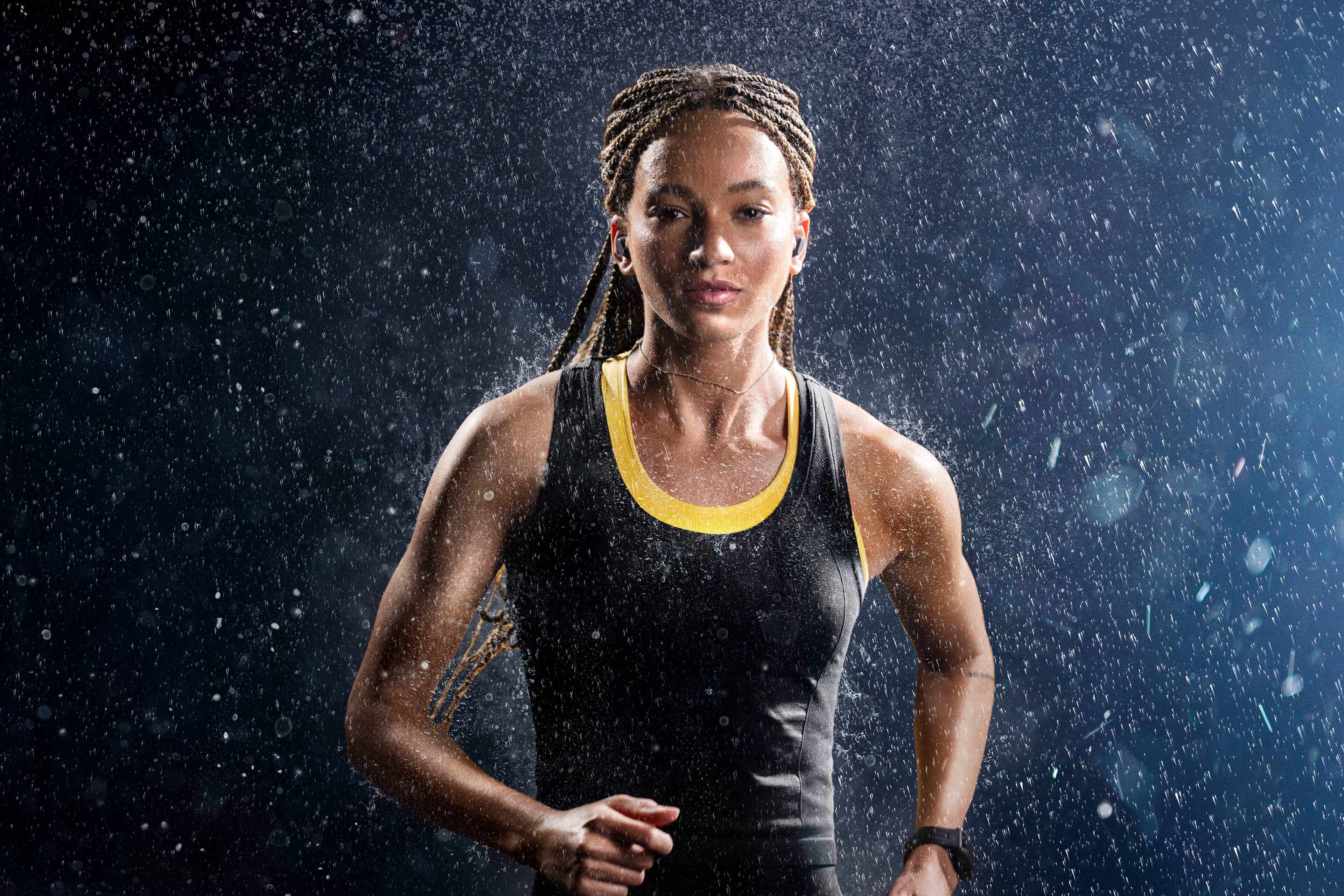 Alt View 11. Jabra - Elite 8 Active Military Grade HearThrough True Wireless Headphones - Navy.