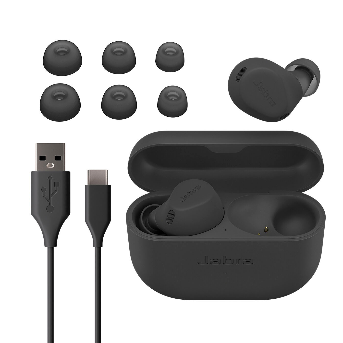 Jabra Elite 4 True Wireless Noise Cancelling In-ear Headphones Light Beige  100-99183002-99 - Best Buy