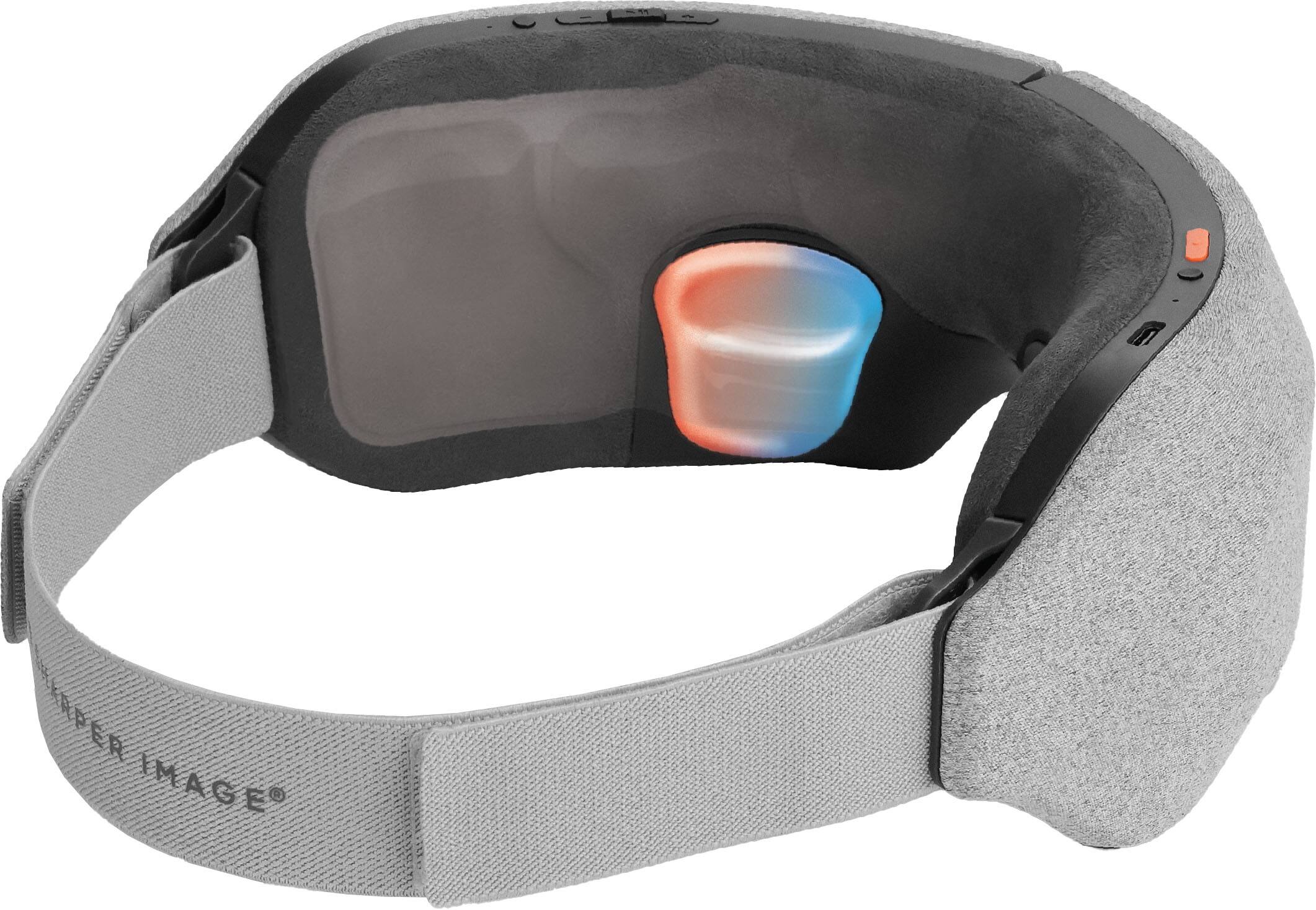 Alt View 13. Sharper Image - RealTouch Eye Mask, Hot + Cold Massager - Gray.