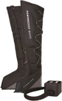 Sharper Image - Powerboost Boots, Air Compression Leg Massager - Black - Angle_Zoom