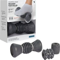 Sharper Image - Recovery Foot Roller Compact Massager - Gray - Angle_Zoom