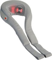 HoMedics Shiatsu Neck and Shoulder Massager with Heat gray NMS-375 - Best  Buy