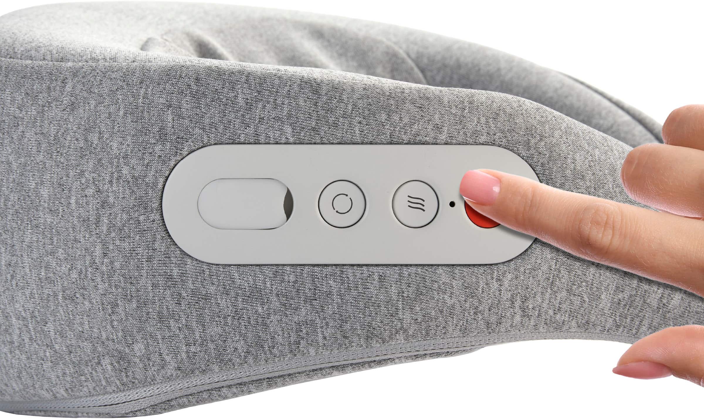 Alt View 13. Sharper Image - Realtouch Shiatsu Plus Cordless Neck Massager - Gray.