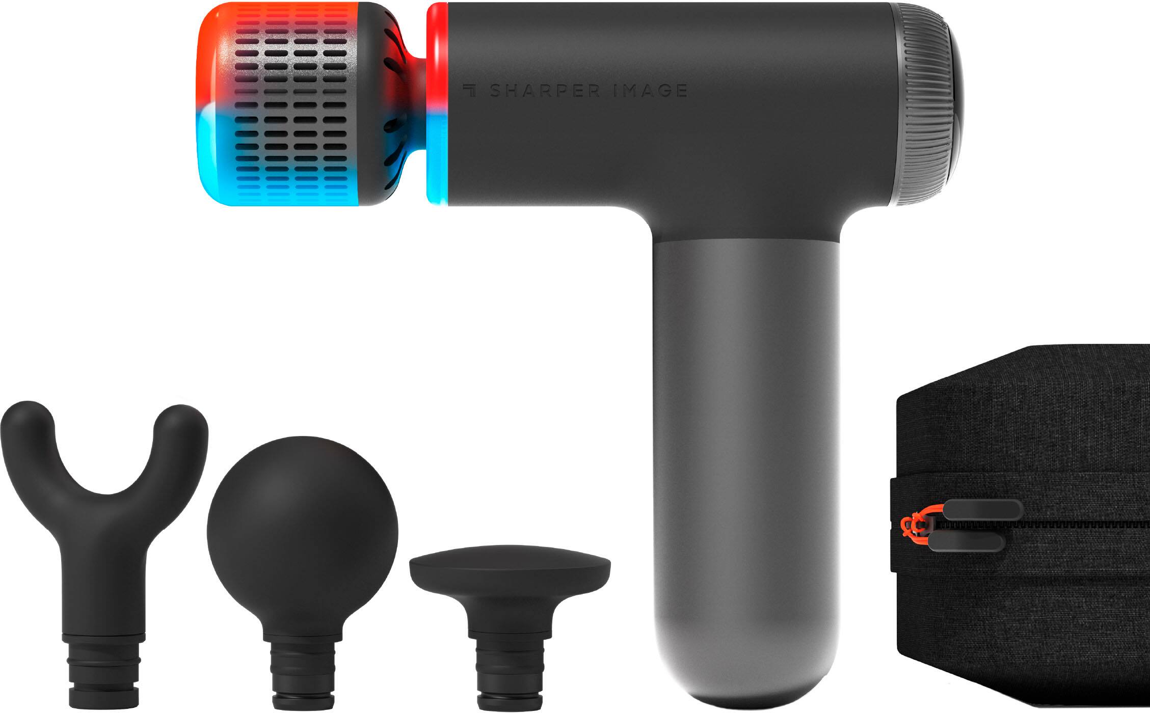 Alt View 11. Sharper Image - PowerBoost Pro Hot and Cold Compact - Black.