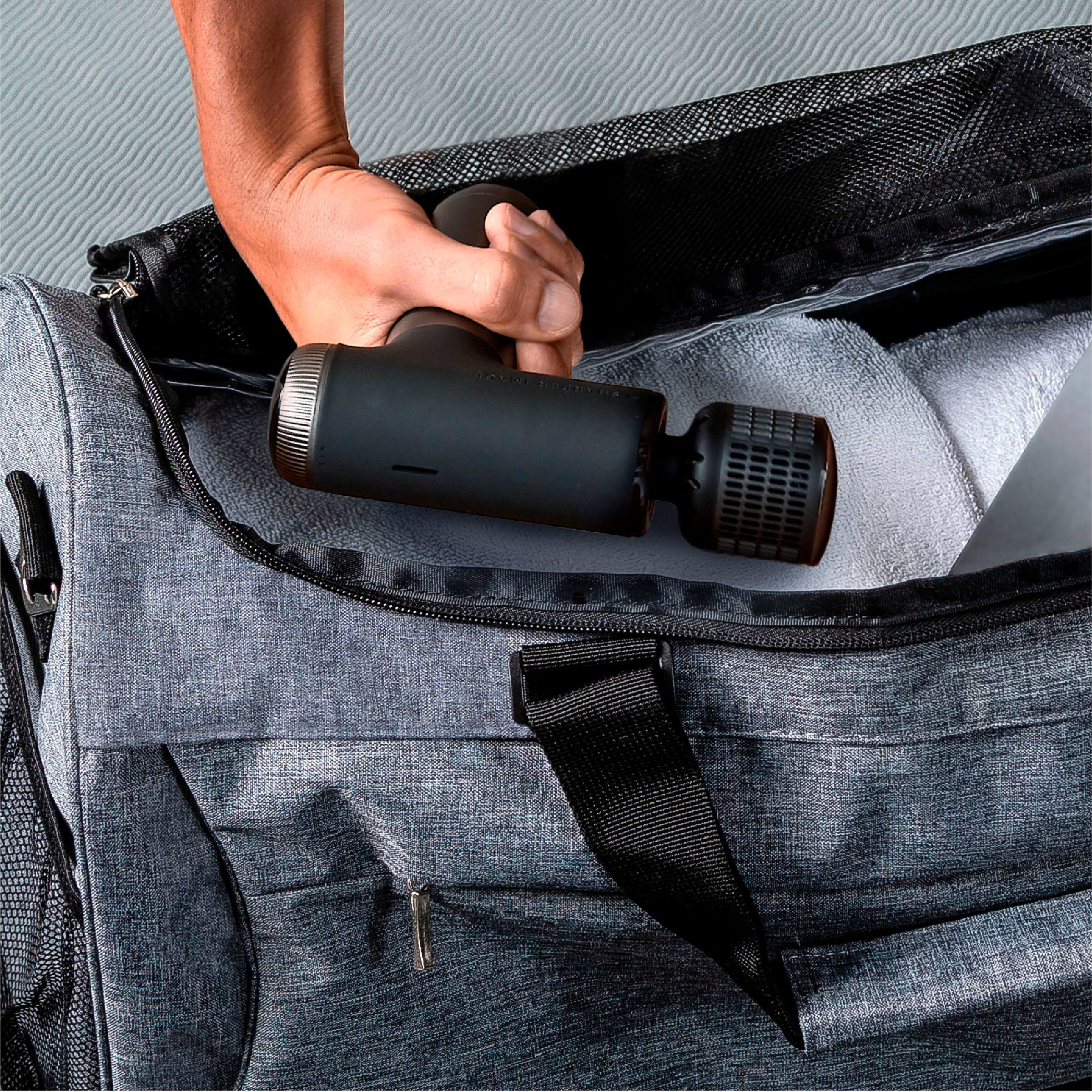 Alt View 13. Sharper Image - PowerBoost Pro Hot and Cold Compact - Black.