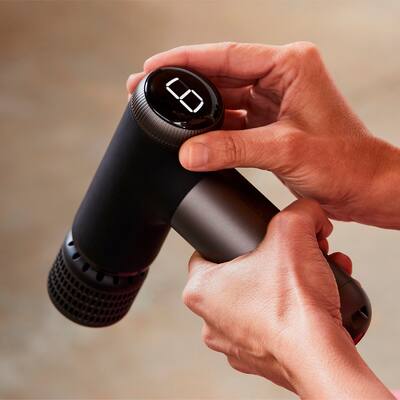 SHARPER IMAGE Small Massage Gun For Muscle Relaxation With 4