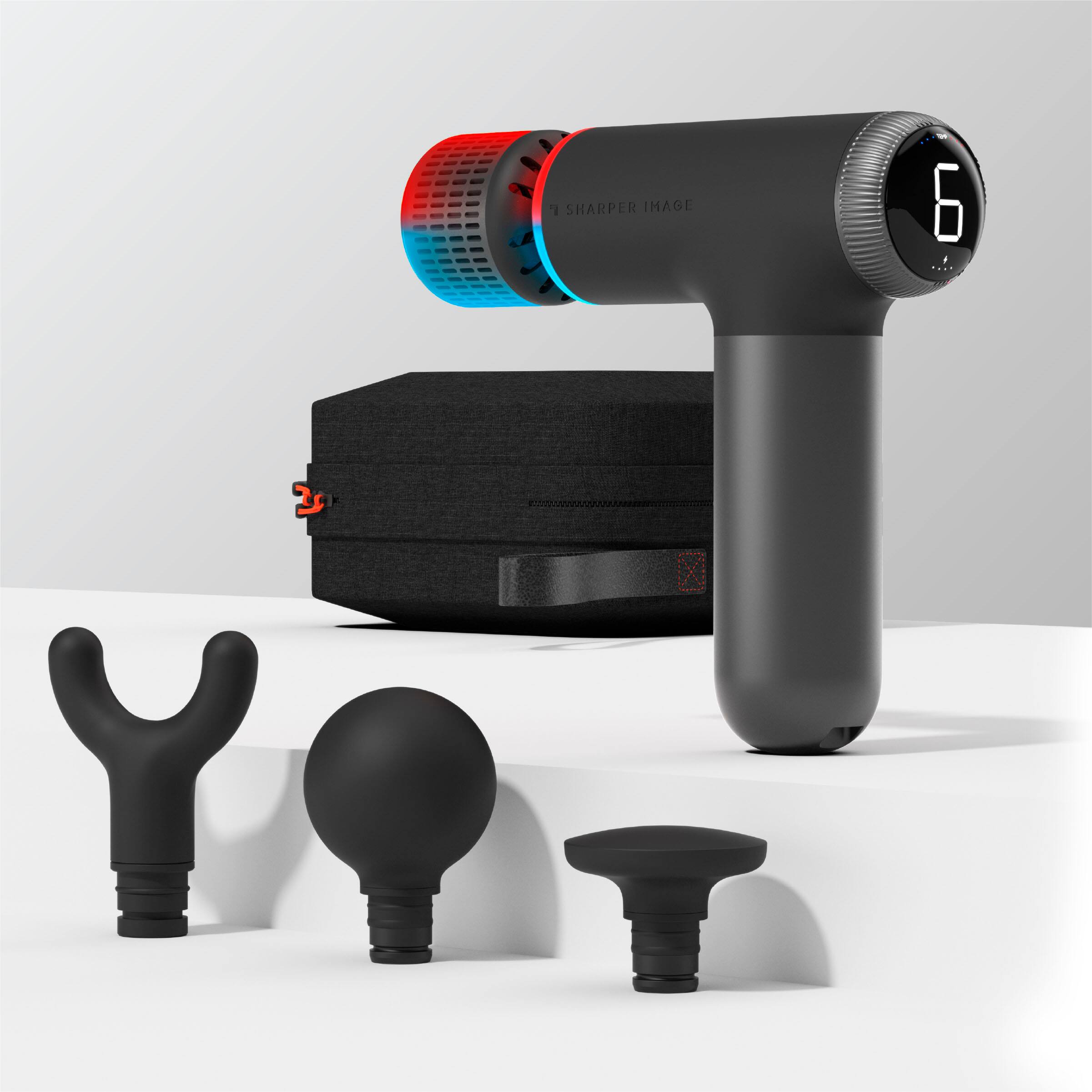 Alt View 15. Sharper Image - PowerBoost Pro Hot and Cold Compact - Black.