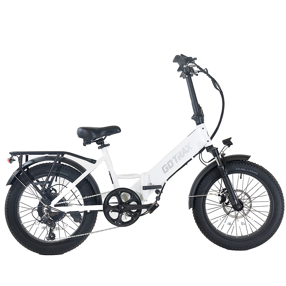 Ebike Range 20 White Speed mile Foldable GT-F2500FD-WHI - GoTrax Buy Best Max Max w/ Operating and 40 MPH F2