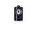 Left. Bowers & Wilkins - 805 D4 6” 2-Way Bookshelf Loudspeaker (Each) - Midnight Metallic Blue.