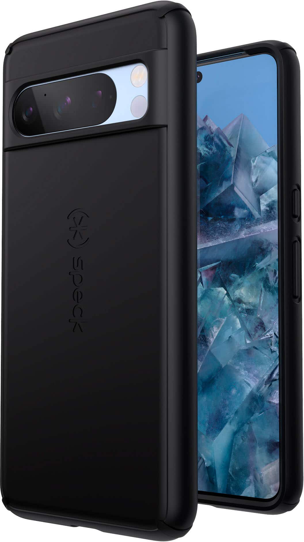 Angle. Speck - ImpactHero Slim Case for Google Pixel 8 Pro - Black.