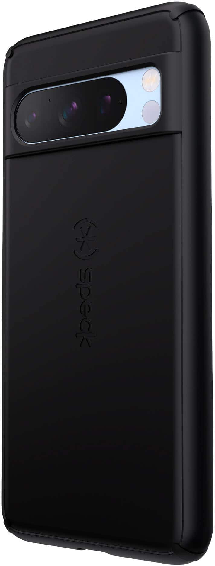 Left. Speck - ImpactHero Slim Case for Google Pixel 8 Pro - Black.
