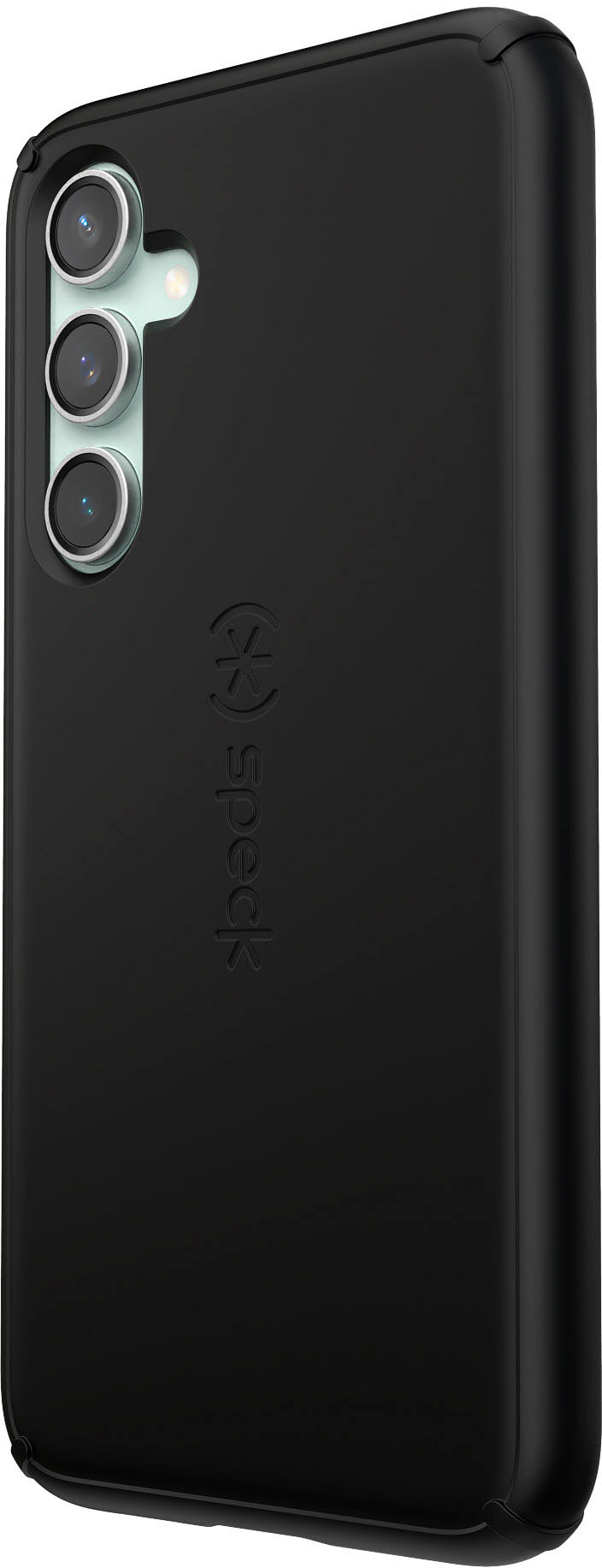 Left View: Speck - ImpactHero Slim Case for Samsung Galaxy S23 FE - Black