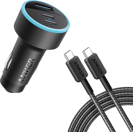 Anker 335 67W Car Charger Bundle Black B2736H11 1 Best Buy