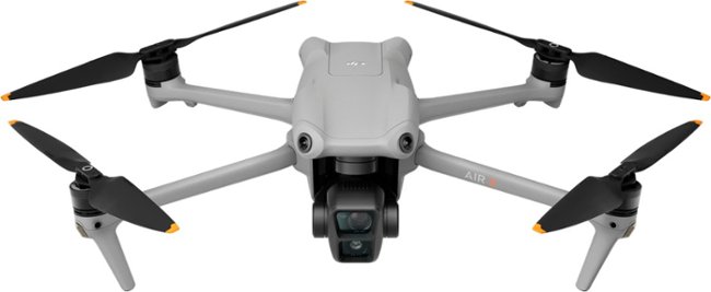 Geek Squad Certified Refurbished DJI Air 3 Fly More Combo Drone and RC 2 Remote Control with Built-in Screen - Gray_3