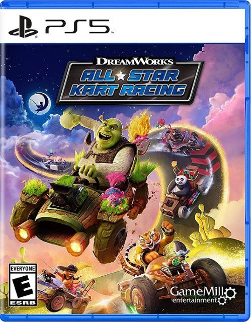 Front. GameMill Entertainment - DreamWorks All-Star Kart Racing.