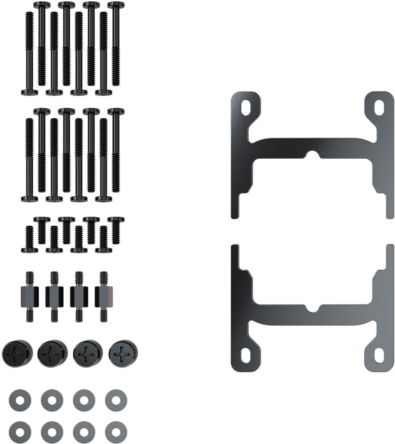 Alt View 24. CORSAIR - iCUE LINK H100i RGB Liquid CPU Cooler with QX120 RGB fans - White.