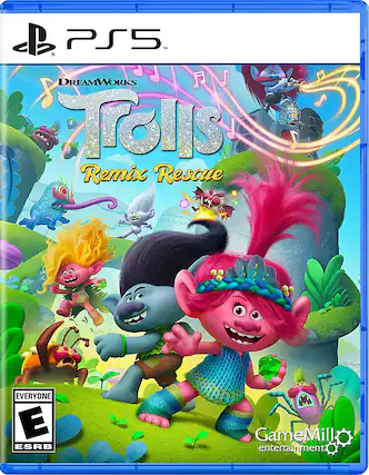 Front. GameMill Entertainment - DreamWorks Trolls Remix Rescue. - E (Everyone)