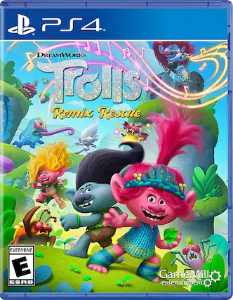 Front. GameMill Entertainment - DreamWorks Trolls Remix Rescue. - E (Everyone)