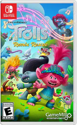 Front. GameMill Entertainment - DreamWorks Trolls Remix Rescue. - E (Everyone)