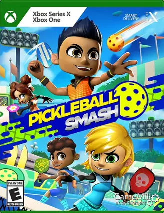 Front. GameMill Entertainment - Pickleball: Smash. - E (Everyone)