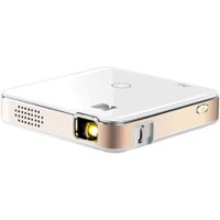 Kodak - Luma 150 Pico Portable Projector, HD Mini Projector with Rechargeable Battery, Built-In Speaker & 1080p Support - White - Front_Zoom
