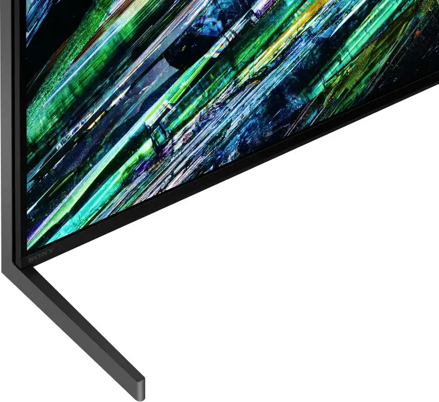 Alt View 13. Sony - 77" class BRAVIA XR A95L OLED 4K UHD Smart Google TV - Black.
