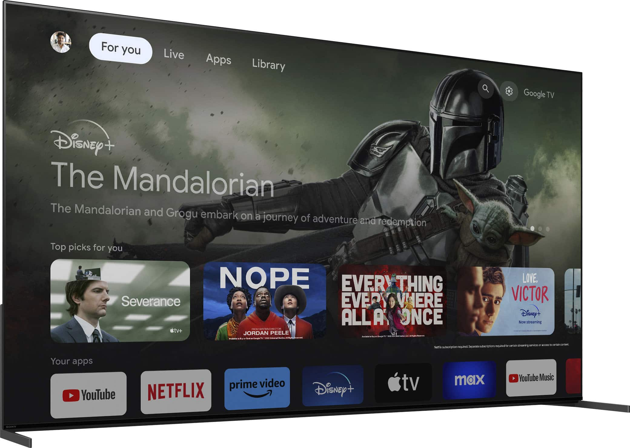 SONY BRAVIA XR Class A95L QD-OLED 4K HDR Google TV (2023)