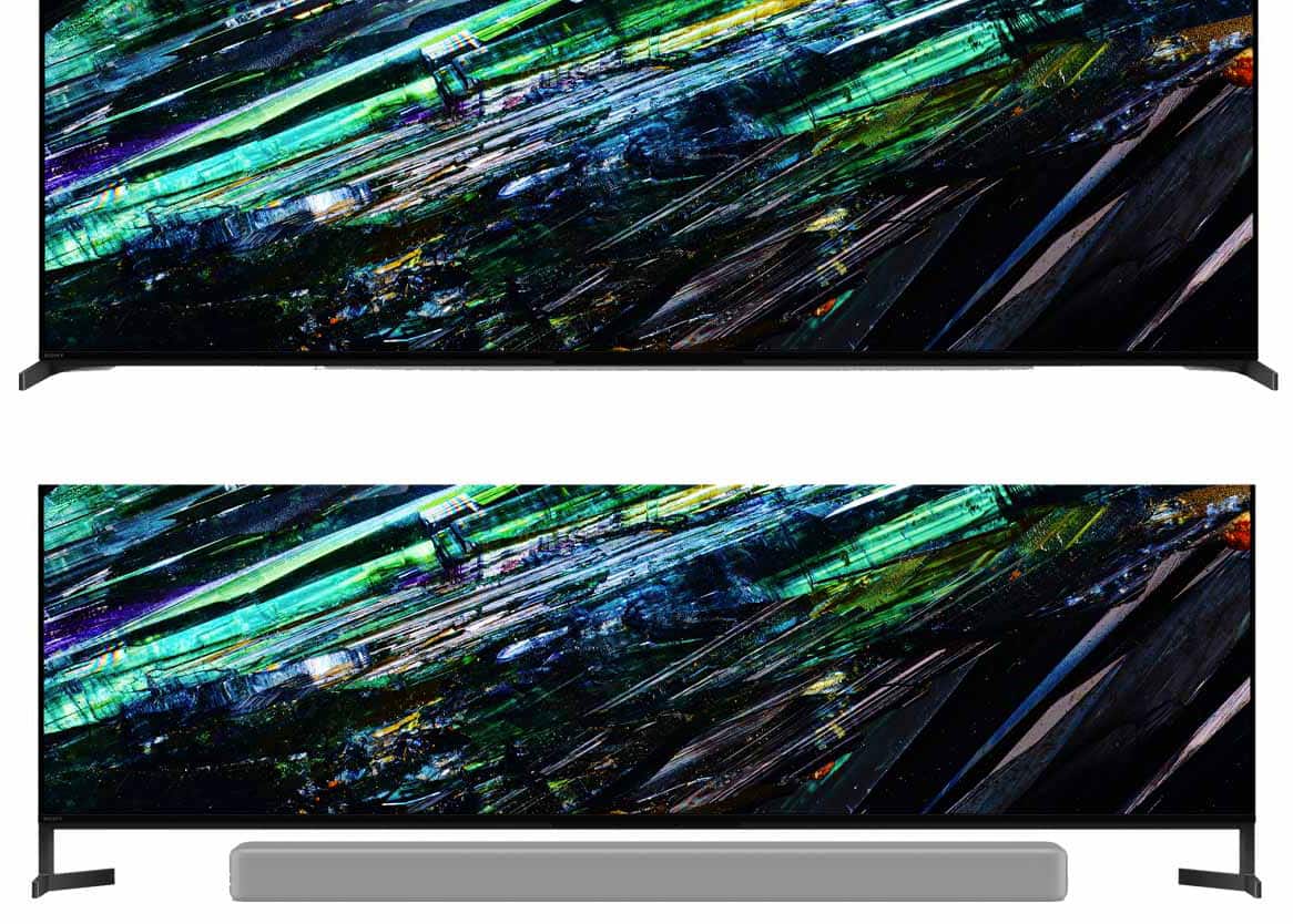 Alt View 14. Sony - 65" class BRAVIA XR A95L OLED 4K UHD Smart Google TV - Black.