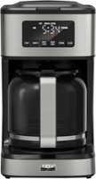 Bella Pro Series - 12-Cup Programmable Coffee Maker - Stainless Steel - Front_Zoom