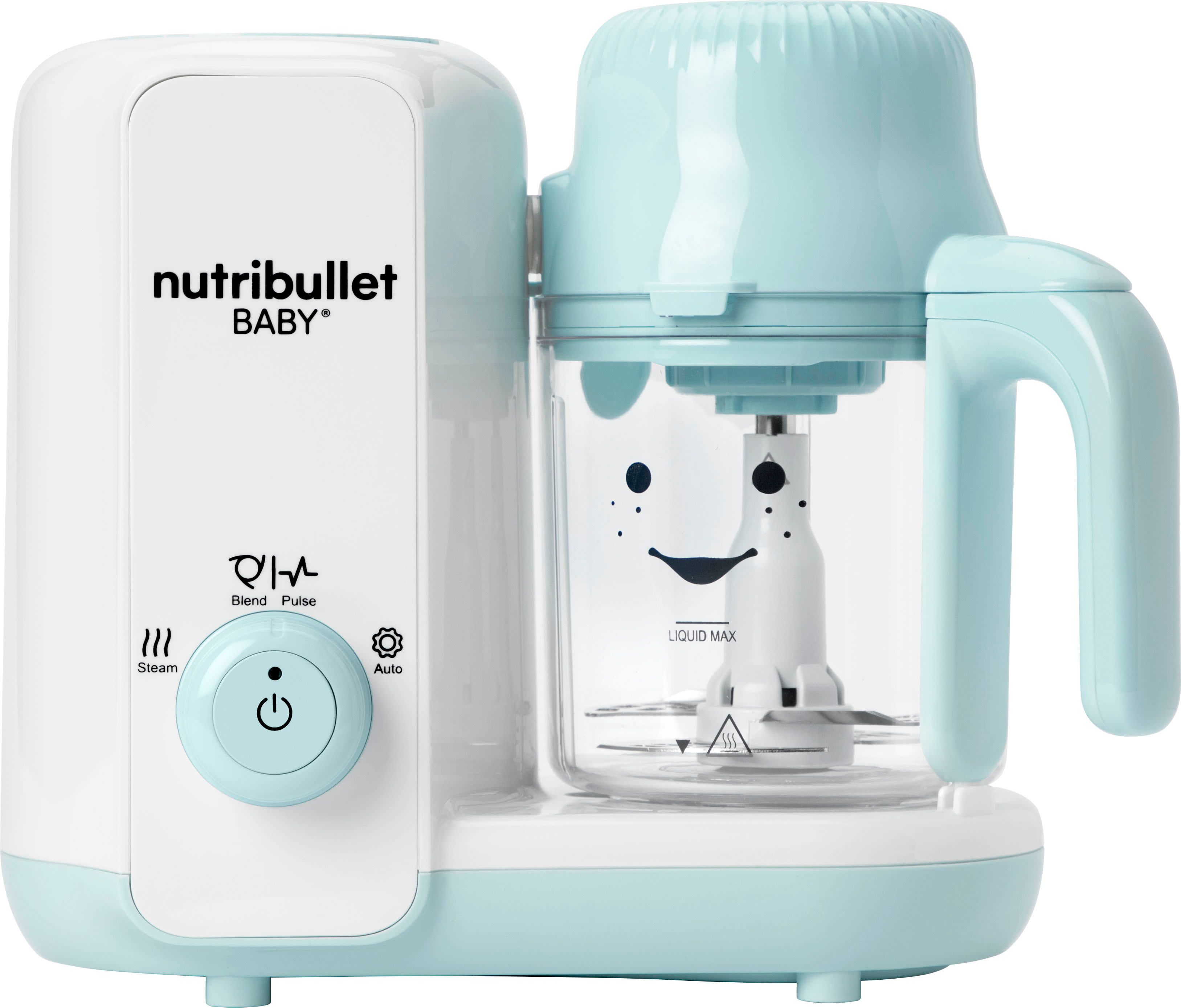NutriBullet NBY-50100 Baby Complete Food-Making System, 32-Oz, White, Blue,  Clear: Home & Kitchen 