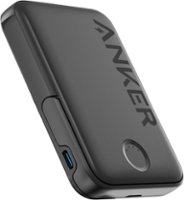 Anker - MagGo Battery (5000mAh, 7.5W, Stand) - Black - Front_Zoom