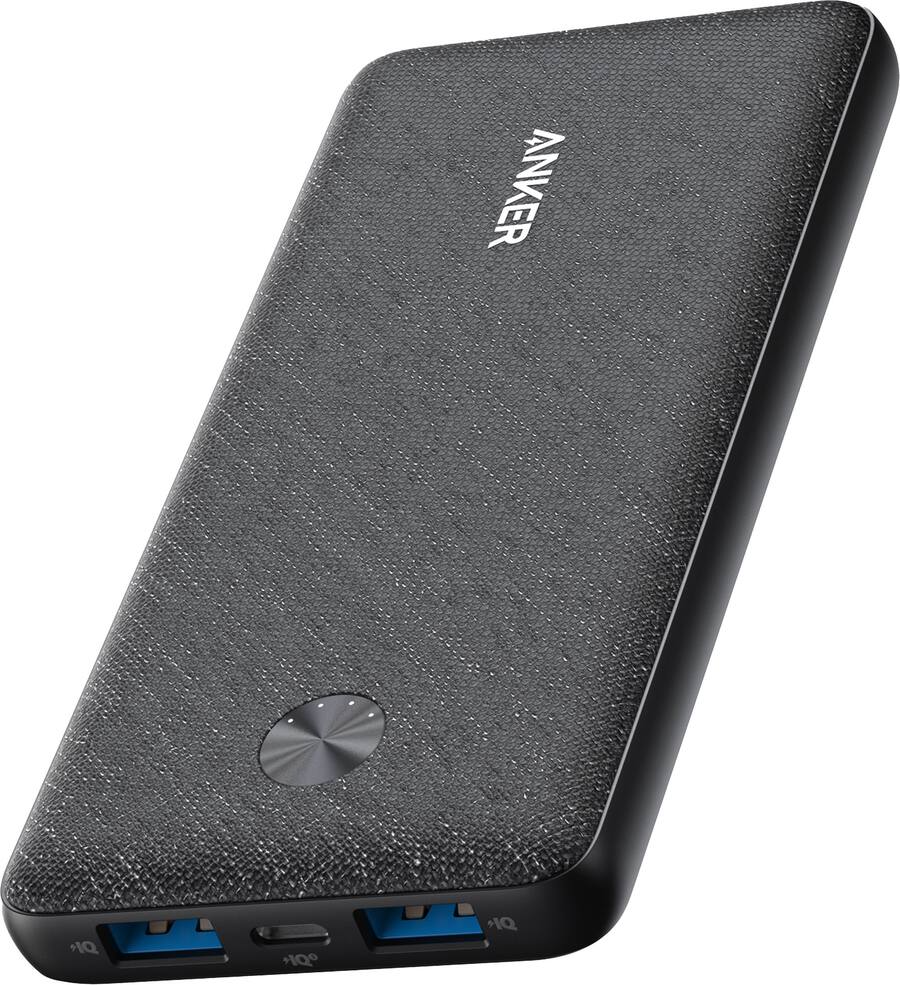 Anker Power Bank(10000mAh, 20W, 3 Port) Black A1248H11-1 - Best Buy