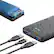 Alt View 2. Anker - Power Bank(10000mAh, 20W, 3-Port) - Black.