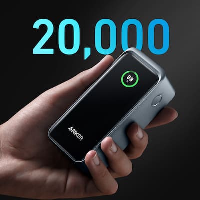 Anker Power Bank (20000mAh, 200W, 3 Port) Black A1336011 - Best Buy Anker Power Bank (20000mAh, 200W, 3 Port) Black A1336011 - Best Buy
