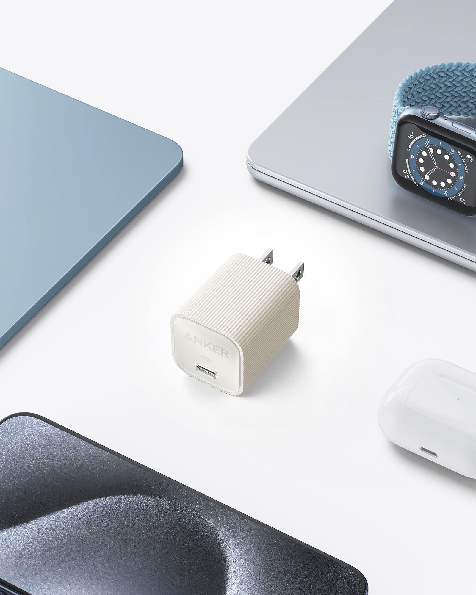 Alt View 12. Anker - 511 Charger (30W) Nano 4 ECO USB C - White.