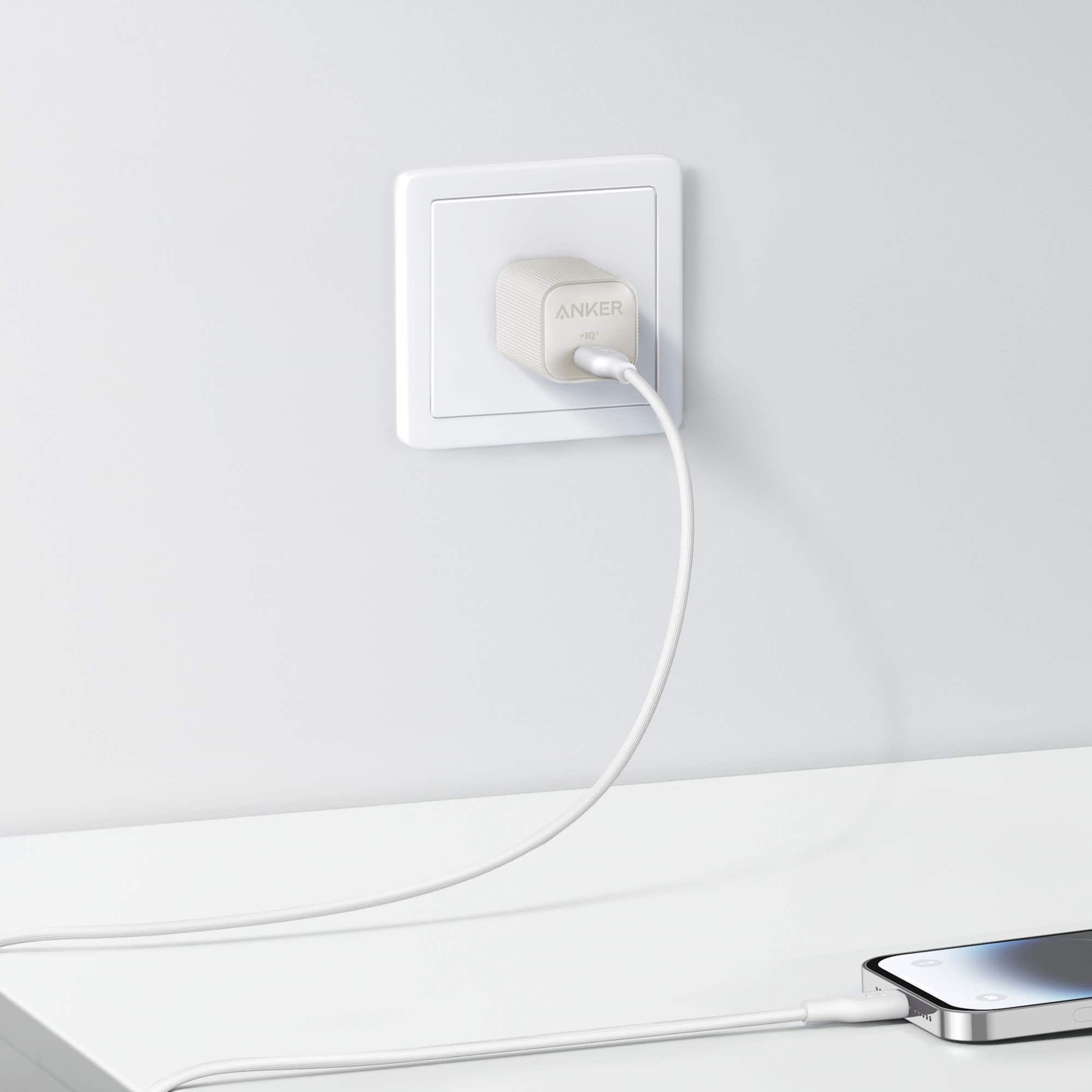 Alt View 1. Anker - 511 Charger (30W) Nano 4 ECO USB C - White.