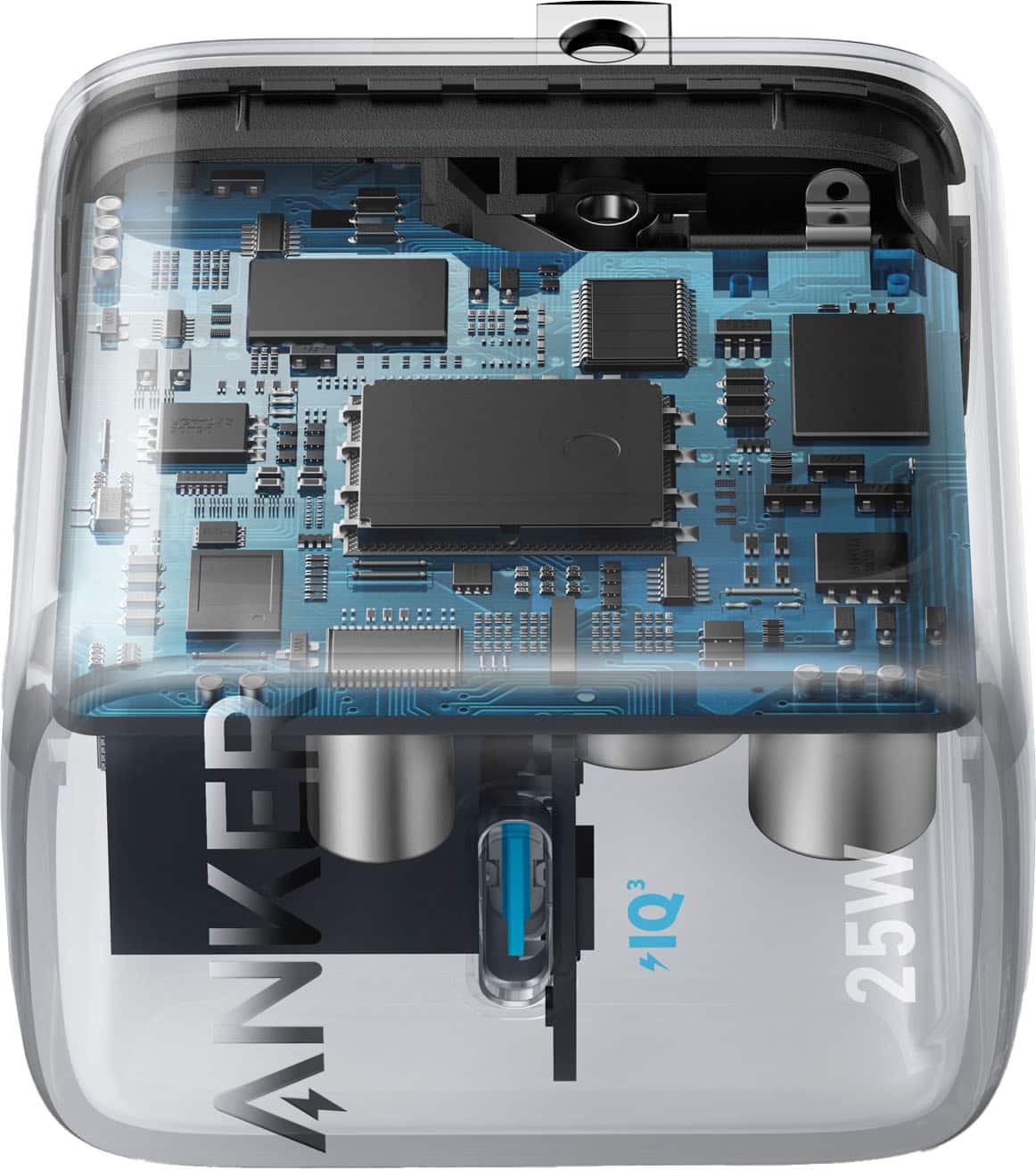 Alt View 13. Anker - 312 Charger (Ace 2, 25W) - Black.