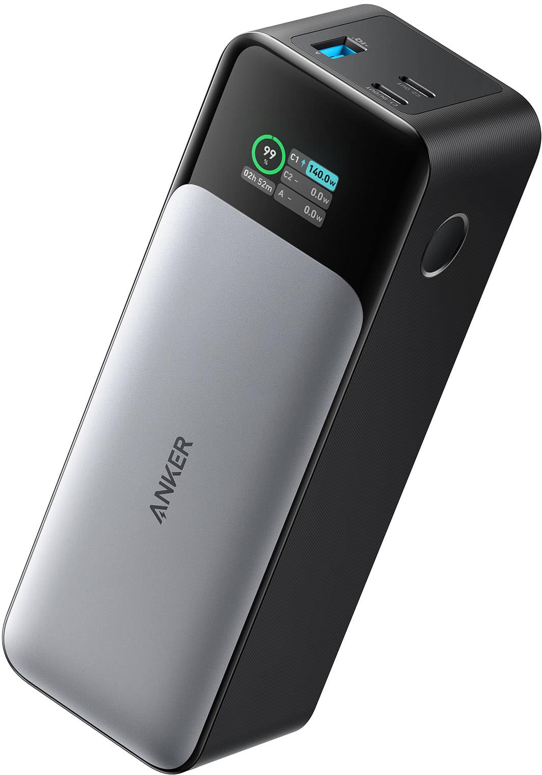 Anker Power Bank (24000mAh, 140W, 3-Port) Black A1289011