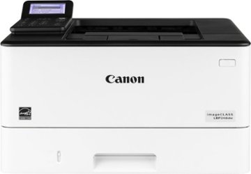 Canon - imageCLASS LBP246dw Wireless Black-and-White Laser Printer - White - Front_Zoom