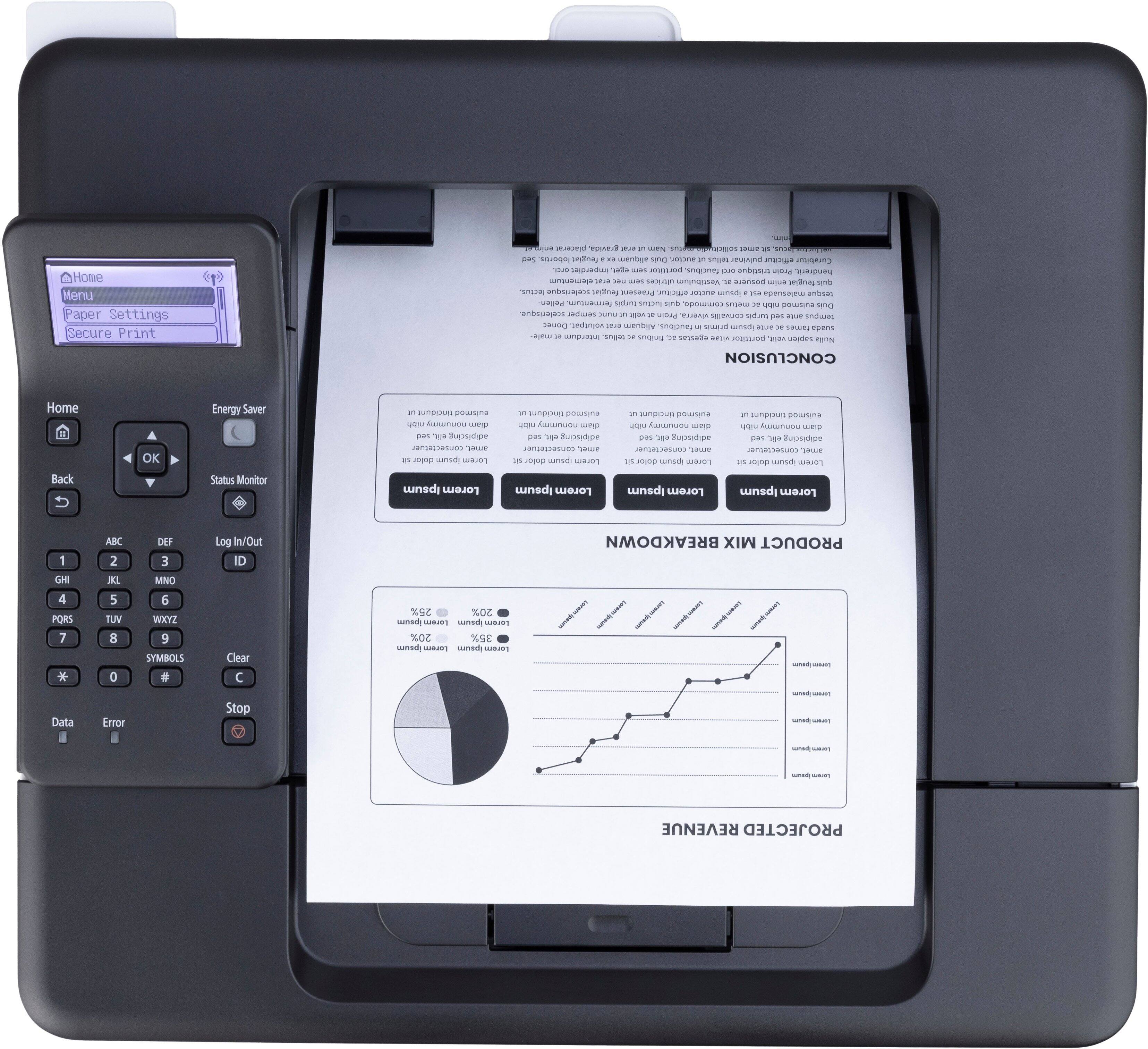 Alt View 14. Canon - imageCLASS LBP246dw Wireless Black-and-White Laser Printer - White.