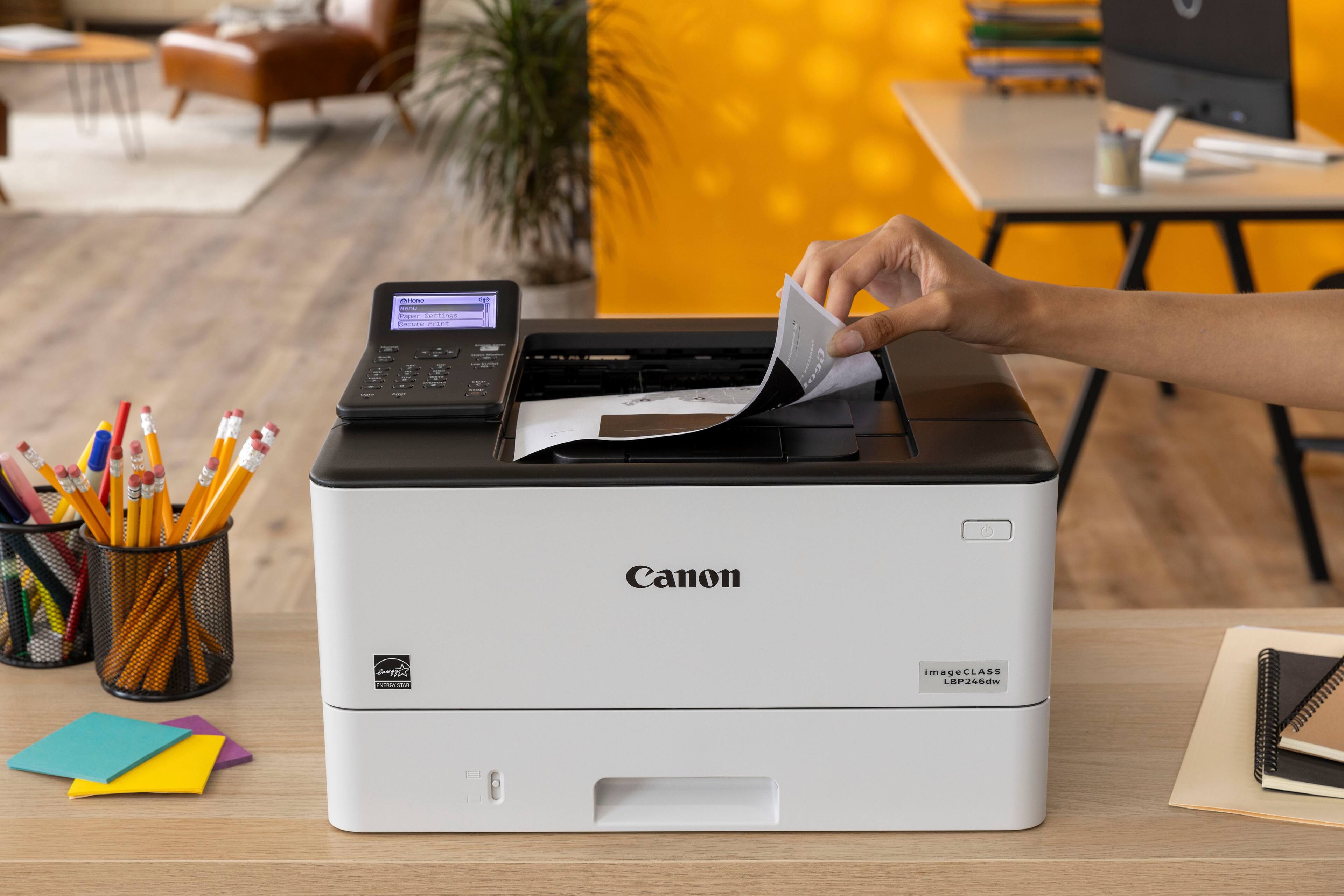 canon imageclass lbp246dw wireless black and white laser printer