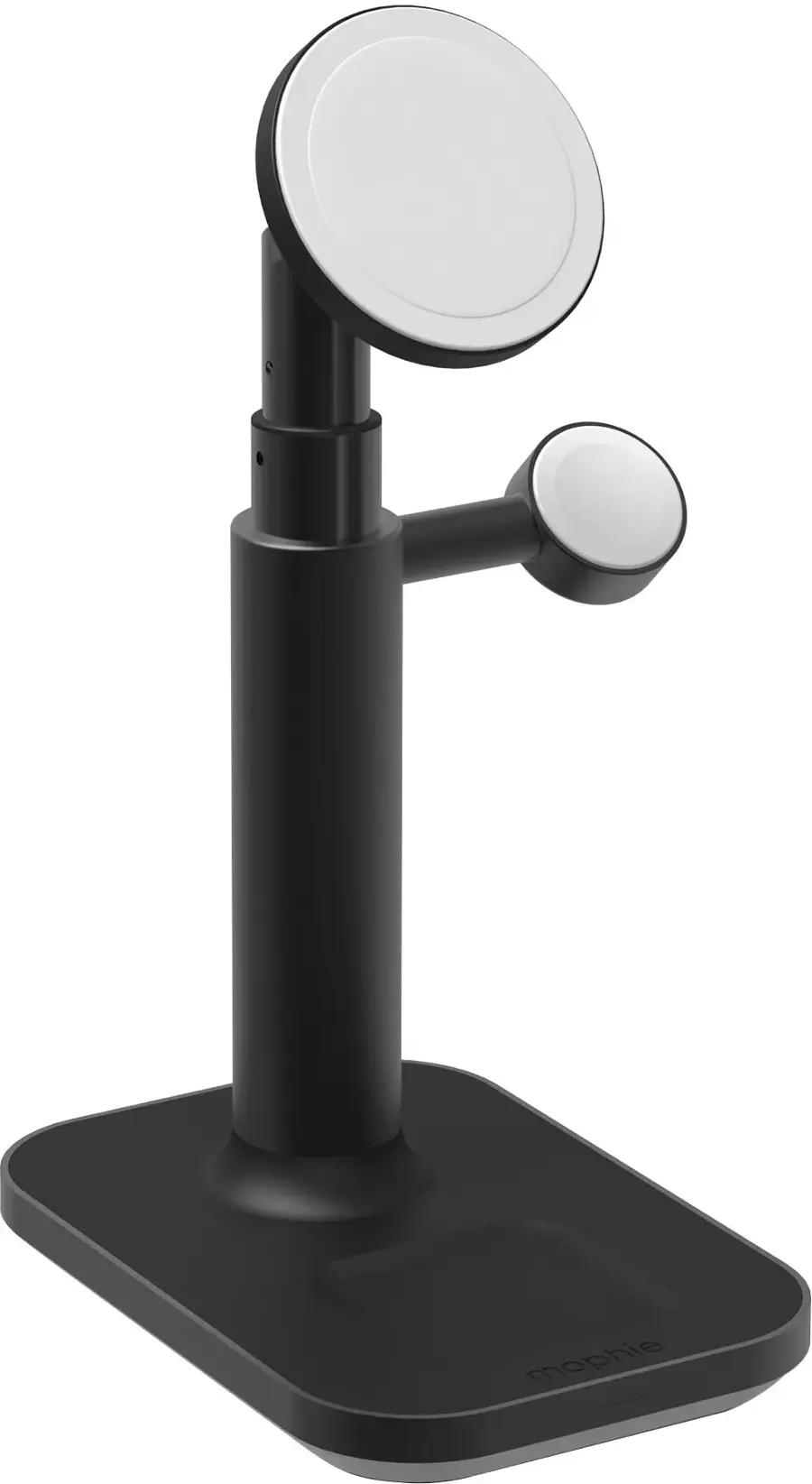 Alt View 21. mophie - 3-in-1 Extendable Charging Stand with MagSafe - Black.