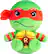 Alt View 11. TOMY - Club Mocchi Mocchi - 6-Inch Teenage Mutant Ninja Turtles - Styles May Vary.