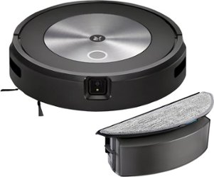 iRobot Roomba Combo j5 Robot Vacuum & Mop - Graphite - Front_Zoom