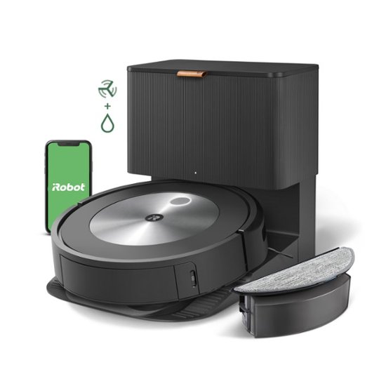 Roomba Combo™ J5+, Self-Emptying Robot Vacuum & Mop, iRobot